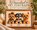 Spot on Keepsakes Tilly Pablo Spot framed pet portrait