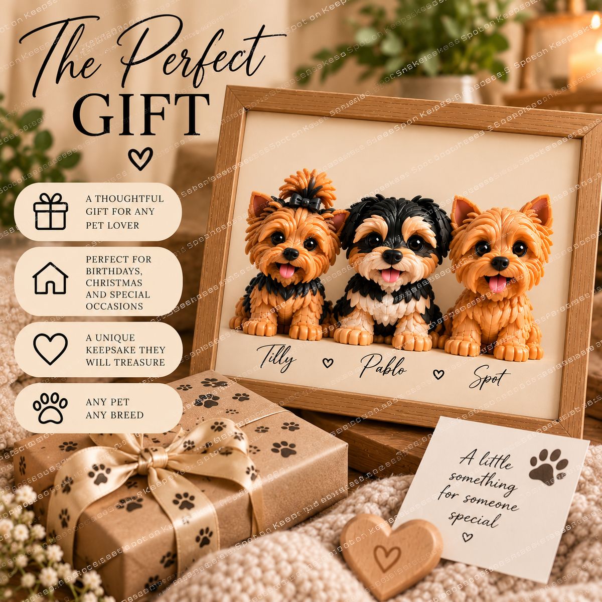 Spot on Keepsakes Pet portrait gift